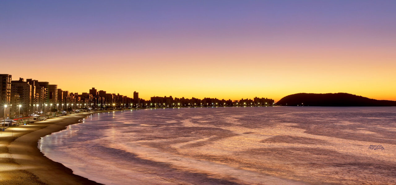 Amanhecer na Praia do Morro