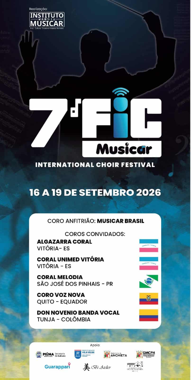 Festival Internacional de Coros reúne grupos do Brasil e do exterior no ES 2 WhatsApp Image 2026 09 14 at 16.30.46